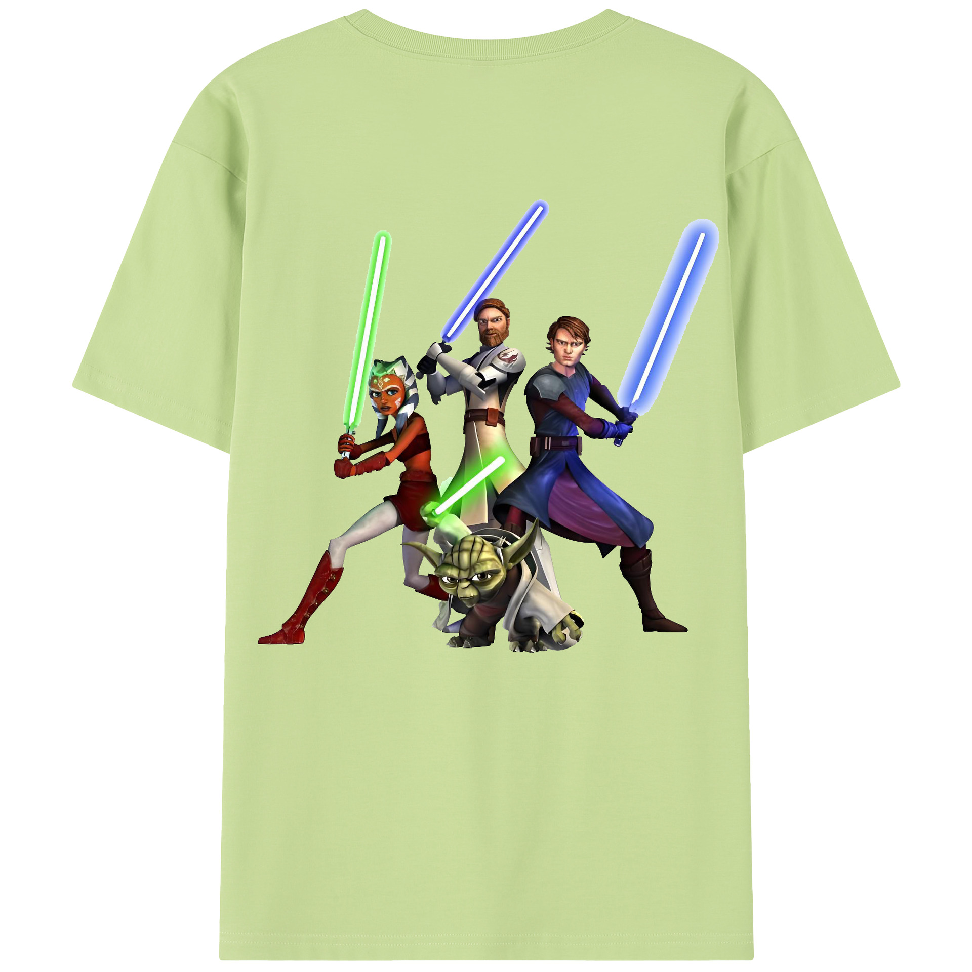 （画像用） スター・ウォーズ Star Wars 綿100％半袖Tシャツ（背面プリント）